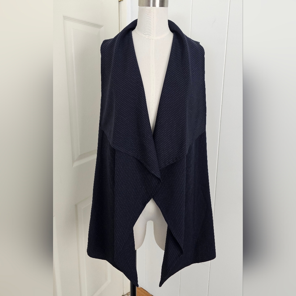 Elegant Navy Women's Sweater Vest